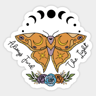 Always find the Light | #halloween Sticker